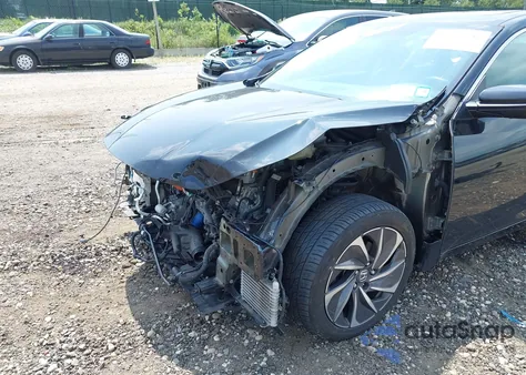 2022 Honda Insight Touring из США, поврежденный, VIN 19XZE4F90NE005428